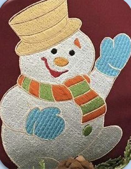 Новогодний мешок Снеговик